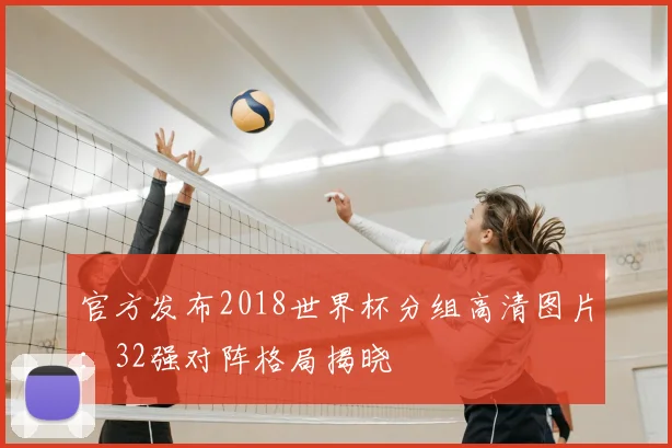 官方发布2018世界杯分组高清图片：32强对阵格局揭晓